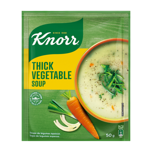 Bột gia vị Knorr Thick Vegetable Soup (50g)