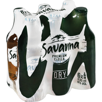 Nước táo ép lên men Savanna Dry Cider 330ml lốc 6 chai (6 Pack)