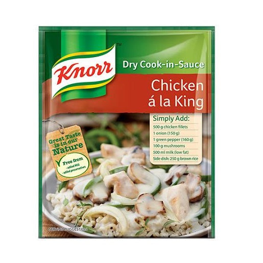 Bột gia vị gà Knorr Dry Cook-in-Sauce Chicken a La King (48g)