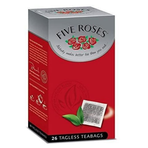 Trà túi lọc Five Roses Tea (26 Pack)