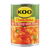 Sốt rau củ KOO Chakalaka Hot & Spicy with Beans (410g)